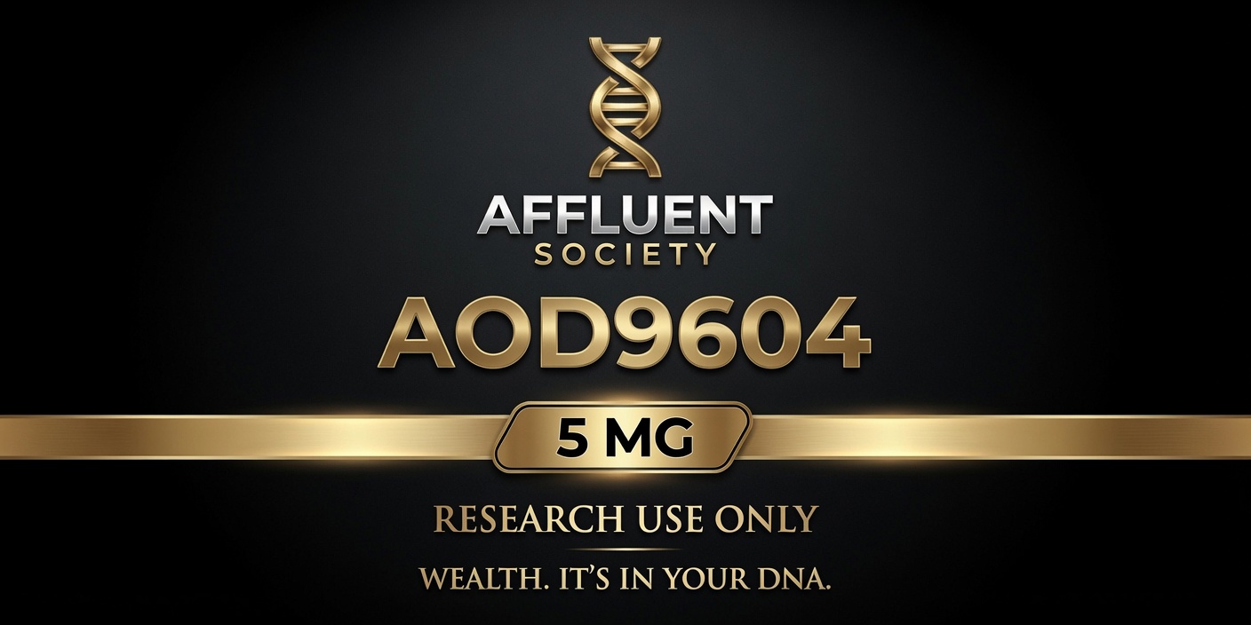 AOD9604 5mg product label
